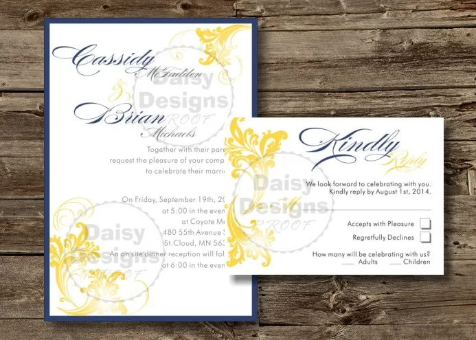 Simply - Navy Yellow