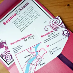 Diamond Daiquiri invite set