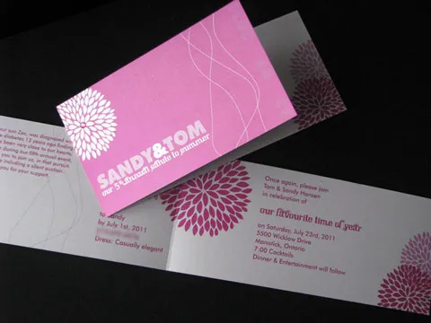 Summer Fun party invite