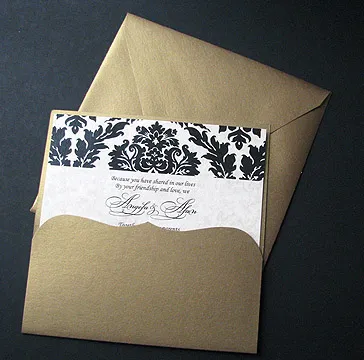 Vintage Damask gold options