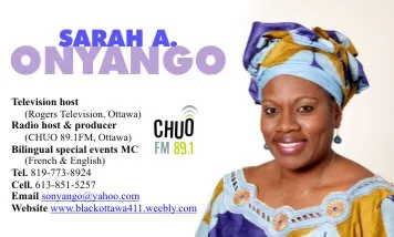 Sarah Onyango Business Card