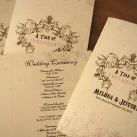 A Tale of Two Hearts - Invite