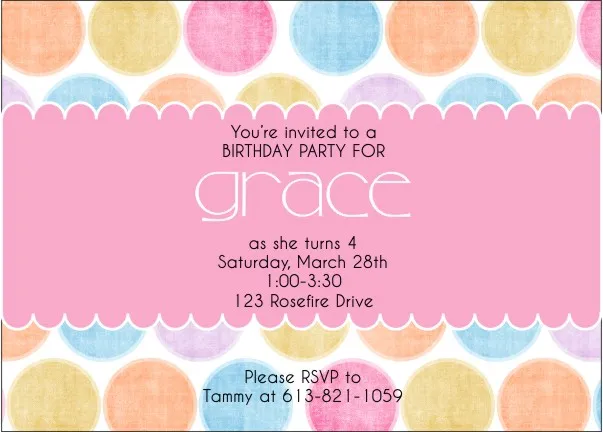 Lots O dots Girls Horizontal