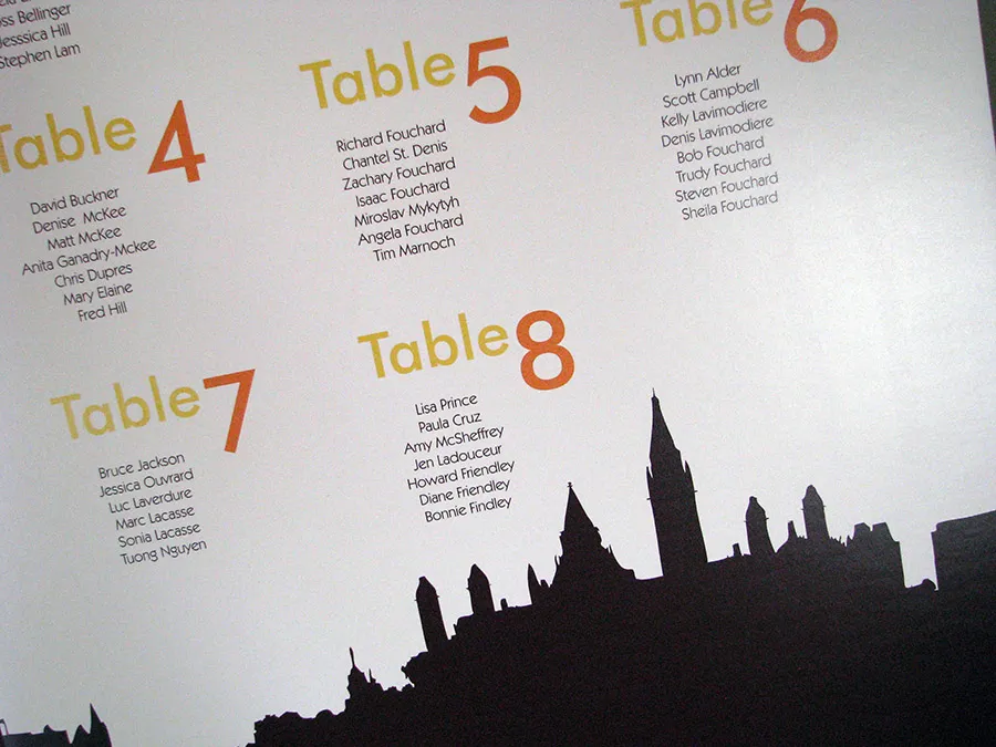 Ottawa Skyline Seating Chart