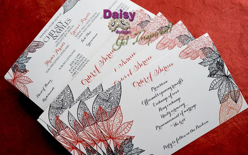 Chelsey's Autumn Rhapsody Program