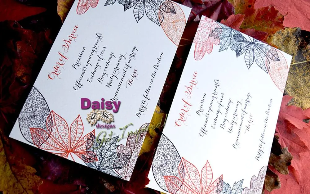 Chelsey's Autumn Rhapsody Program