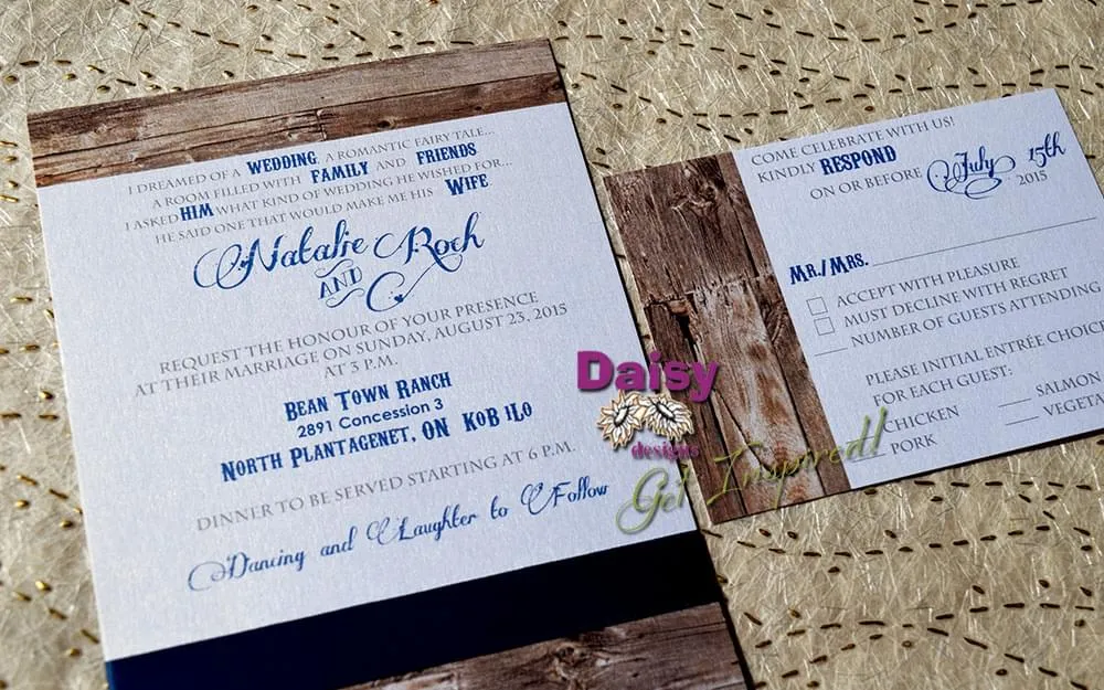 Rustic Barnboard backpocket