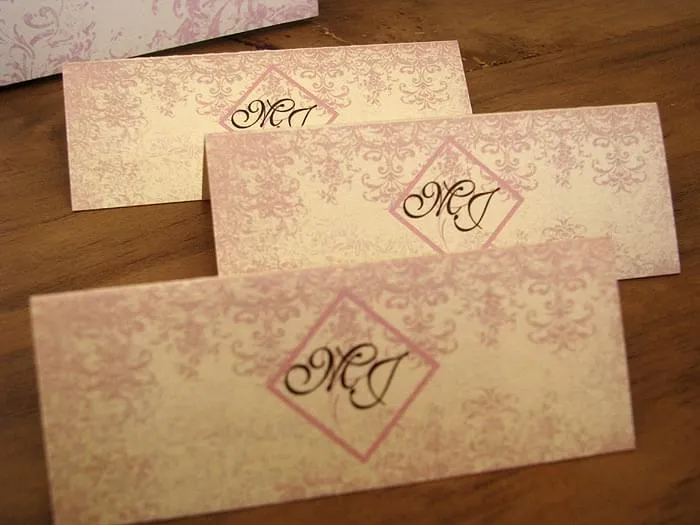 Antique Gold - place cards