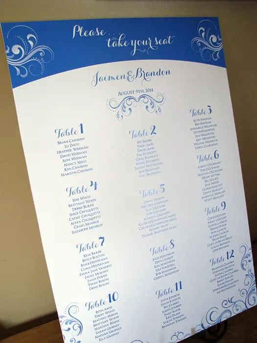 Shasta Lake Seating Chart