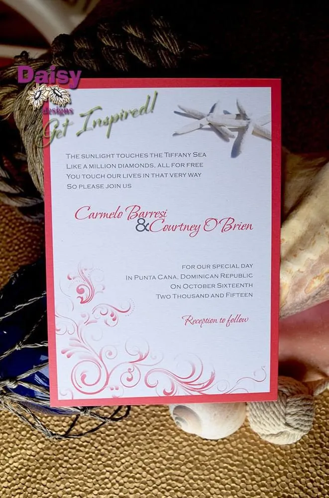 Coral Starfish Invite