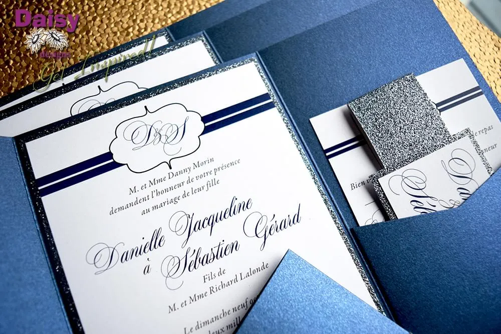 Platinum Glitter suite in pocket