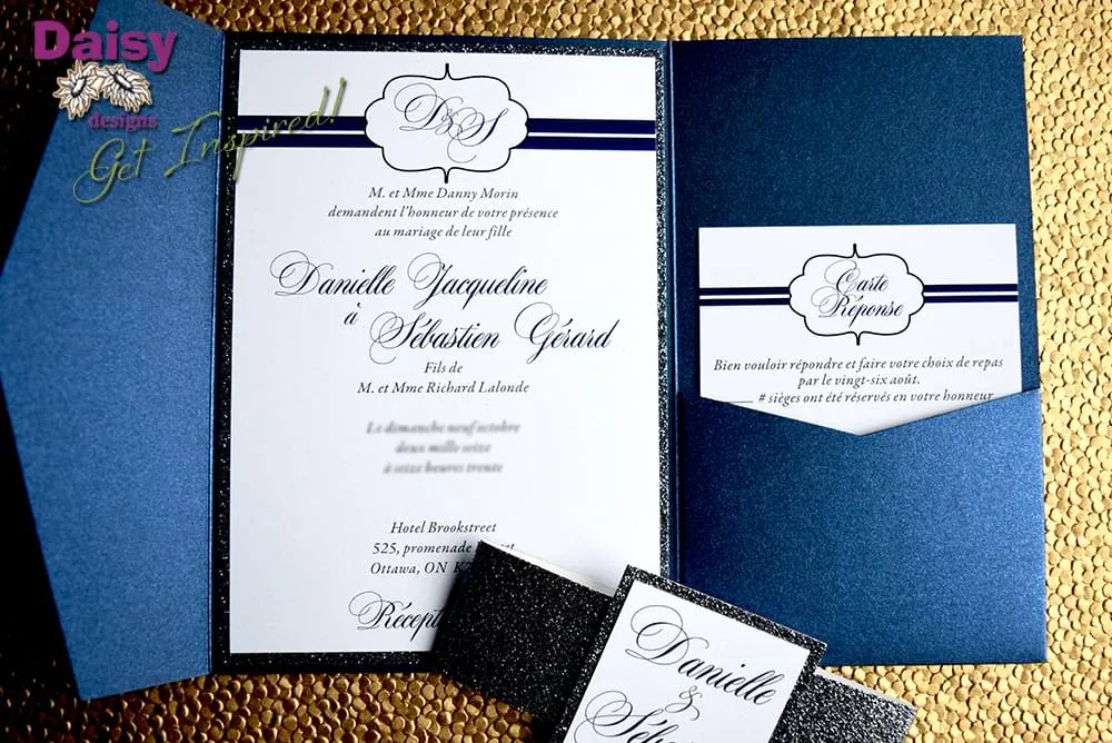 Platinum Glitter suite with belly band