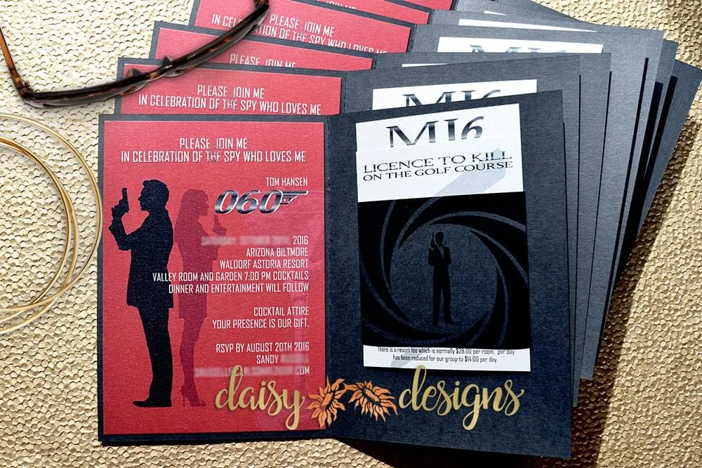 Spy Who Loves Me invite