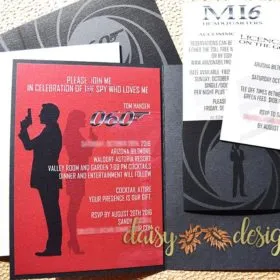 Spy Who Loves Me invite suite