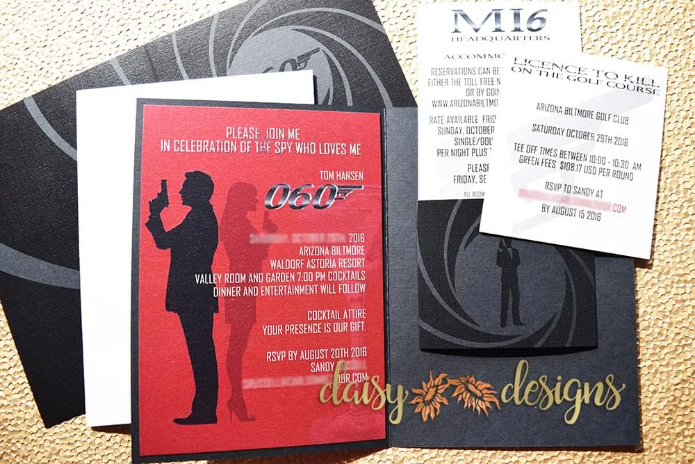 Spy Who Loves Me invite suite