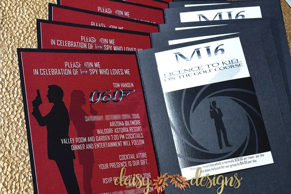 Spy Who Loves Me invite