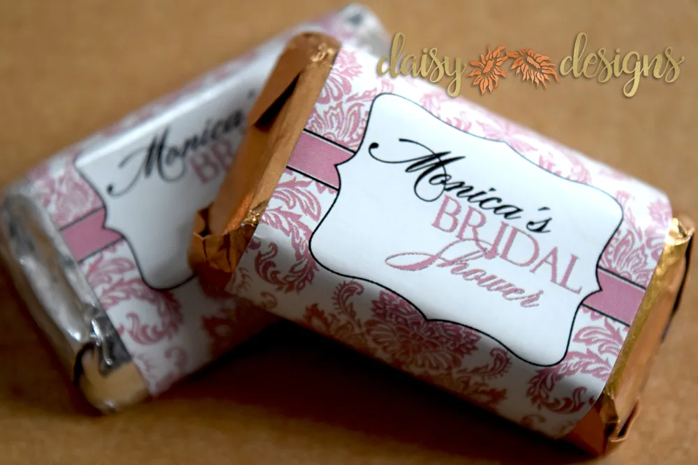 image of Damask Chocolate wrapers