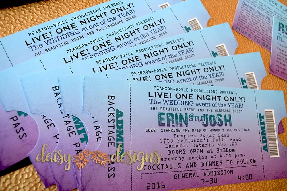 Blended Ticket group of Invites