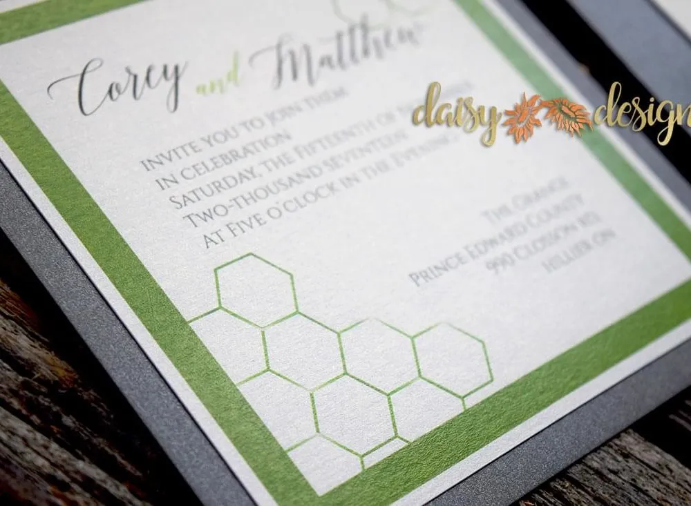 Geometrix invite closeup