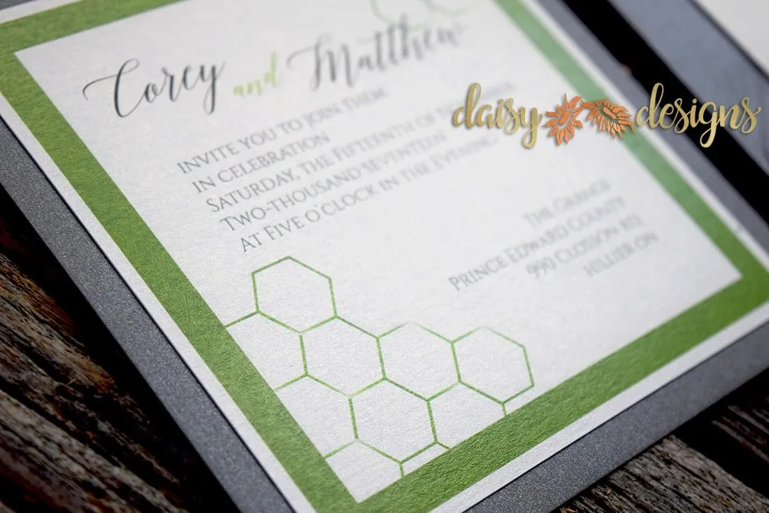 Geometrix invite closeup