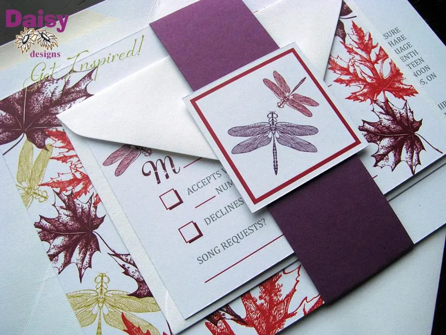 Autumn Dragonfly Suite