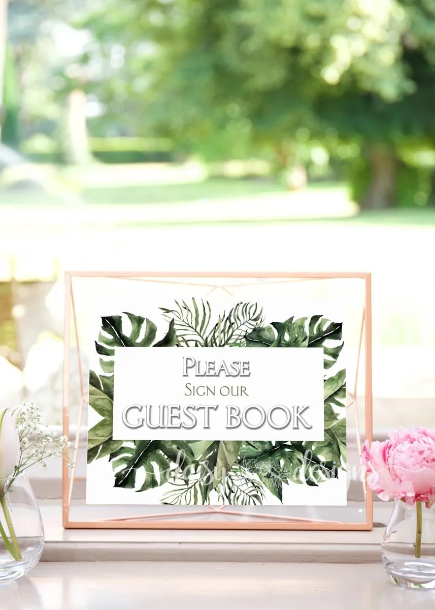 Guest Book sign