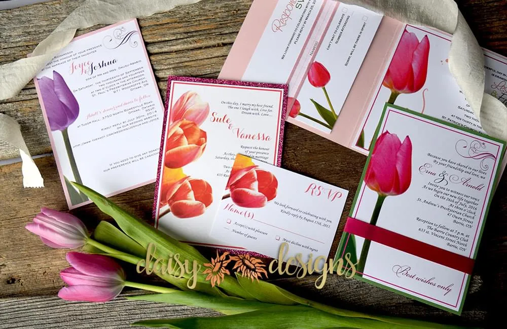 various Tulip invites