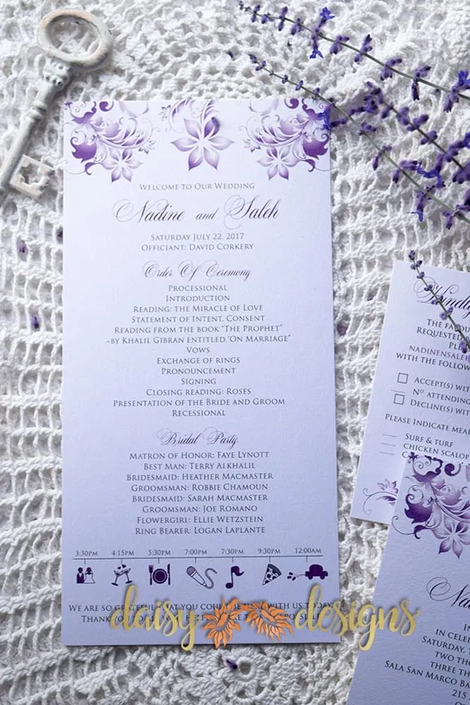 Lilac Blossoms optional program