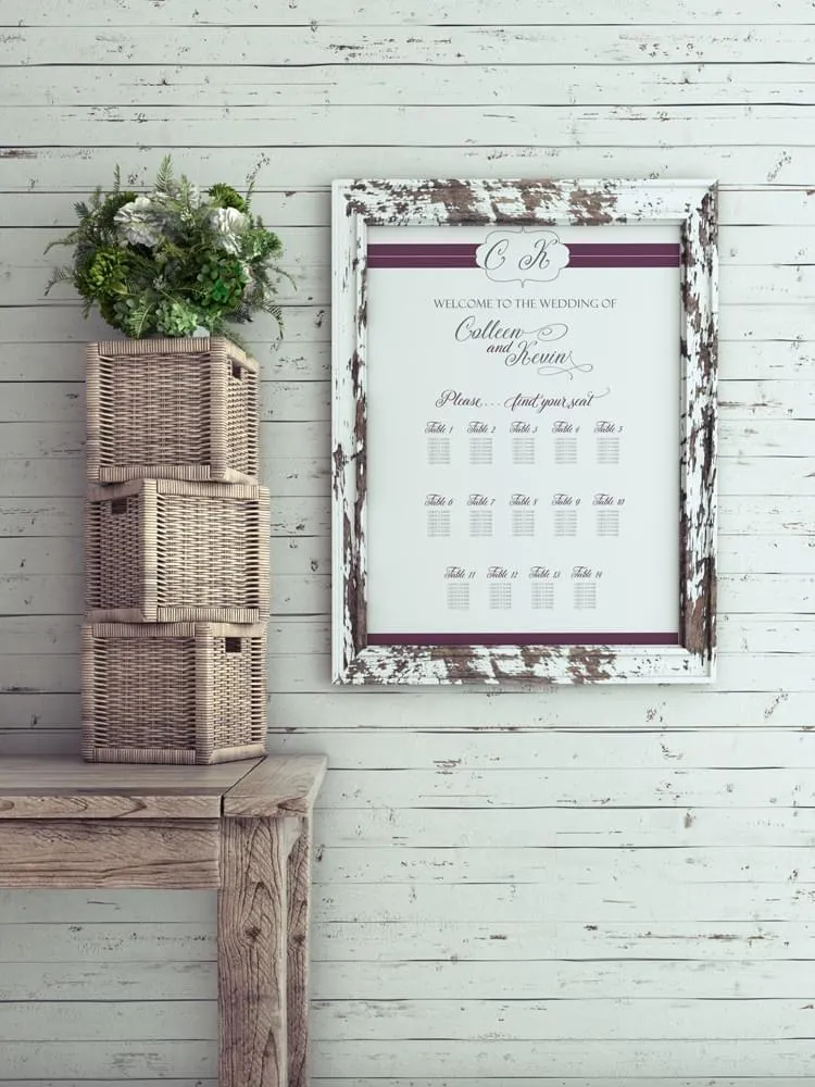 Plum Lines Seating Chart