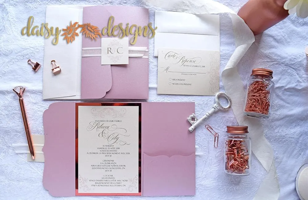 Misty Rose Gold suite