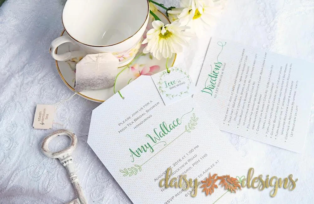 TeaTime Shower invite