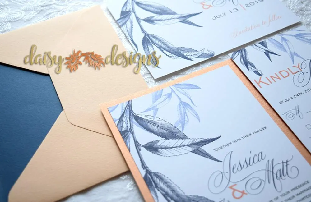 Willow Navy Blush glitter layer