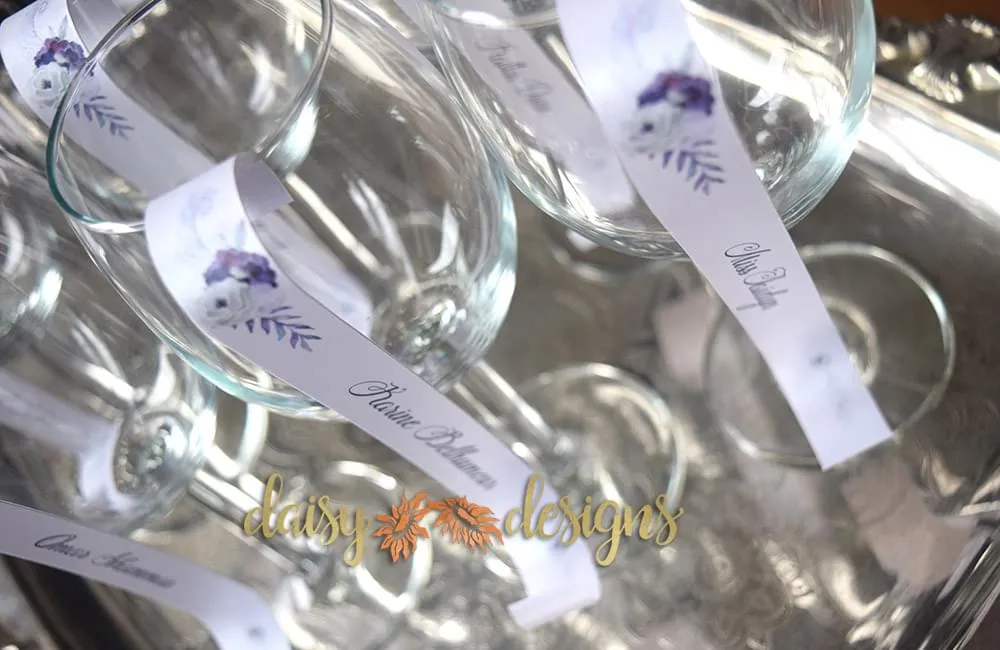 Wine Curls tags