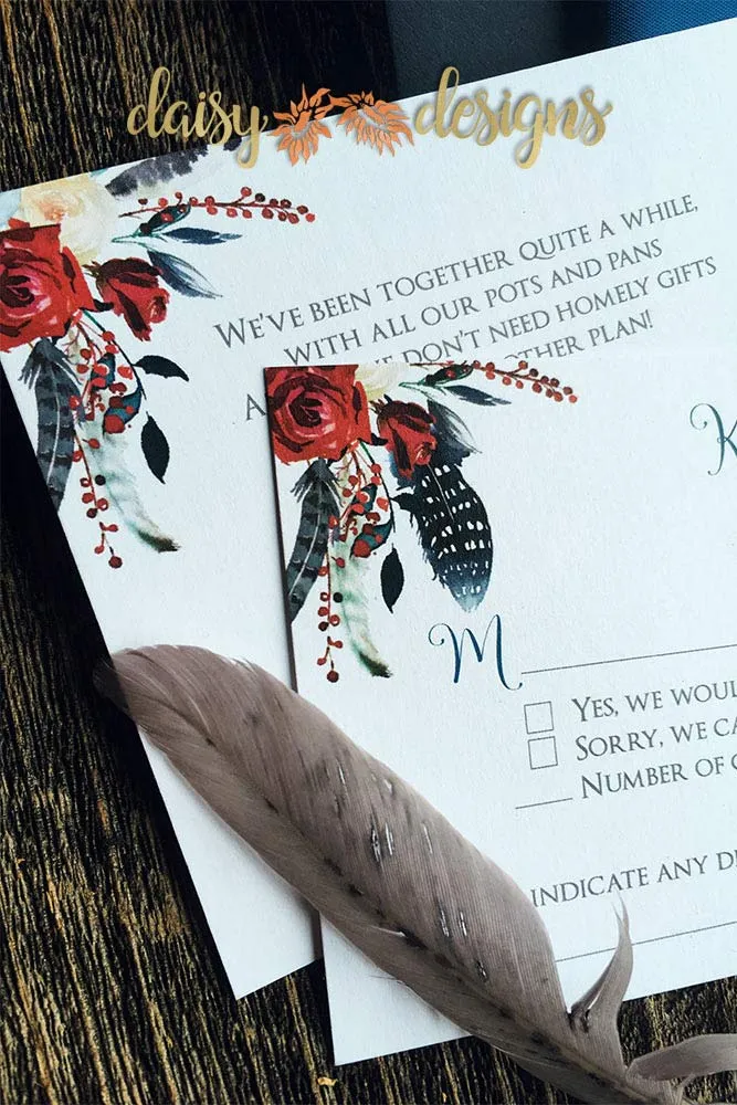 Navy and Merlot closeup