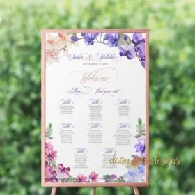 Orchids seating chart