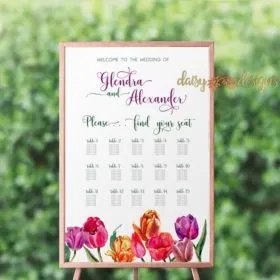 Tulips Seating Chart