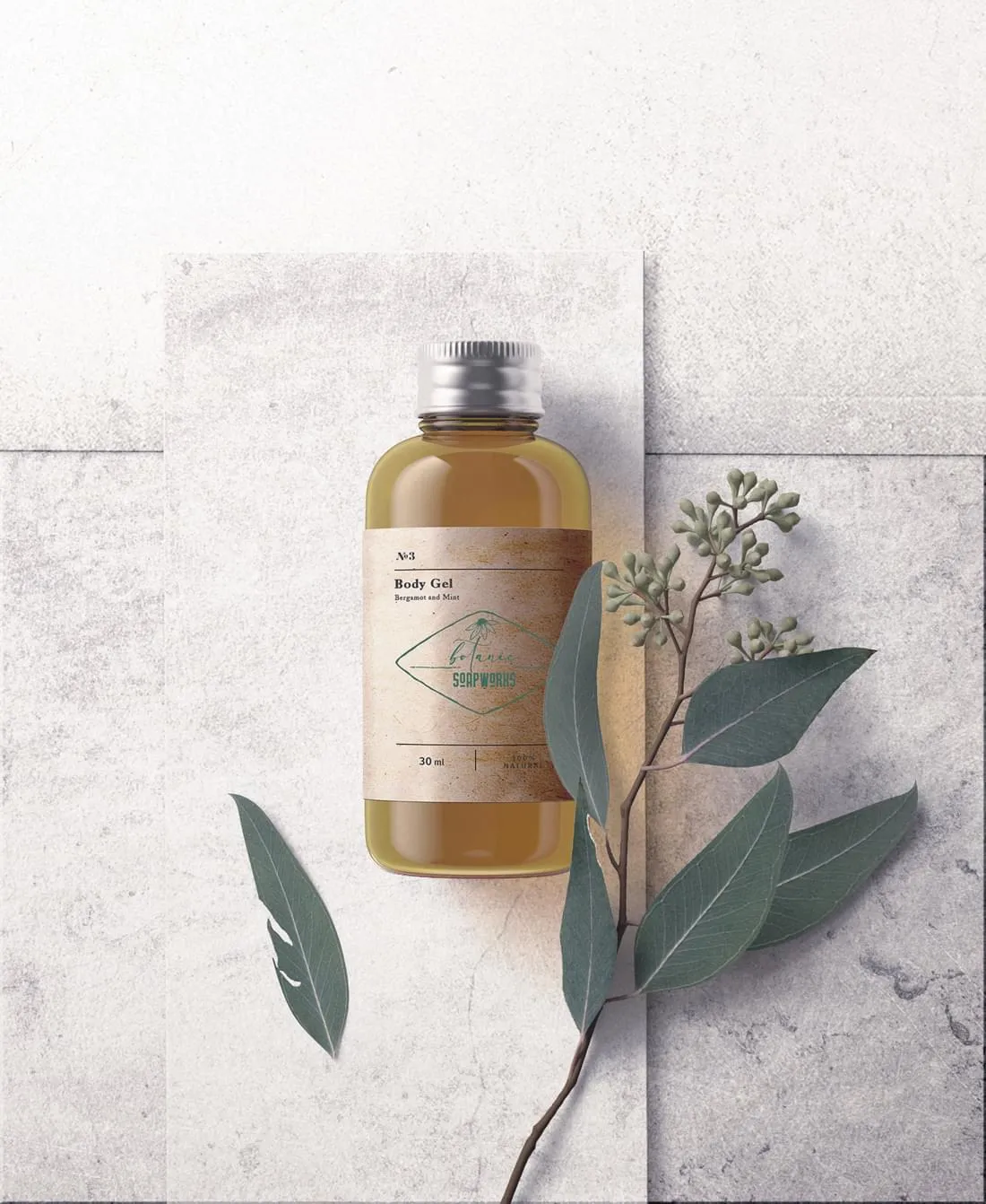 Botanic soapworks body gel product