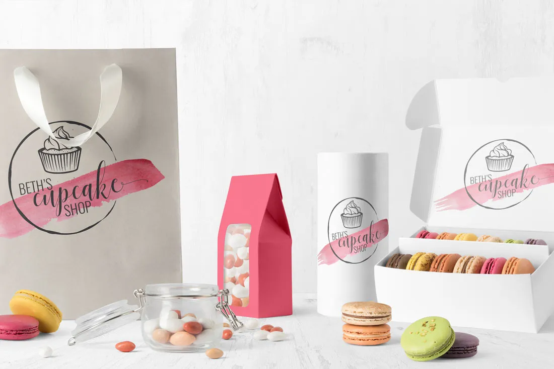 Cupcake shop products
