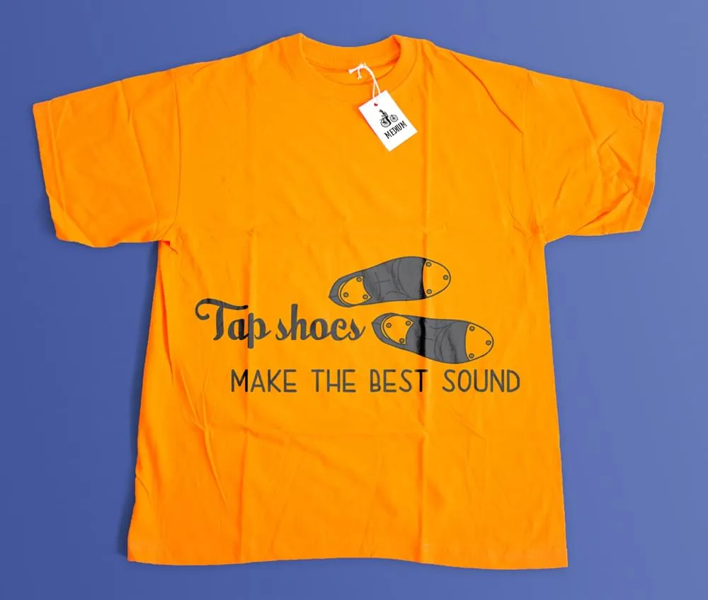 T-shirt Tap Shoes Make the Best Sound