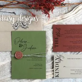 TerraEarth full suite with envelopes and details card