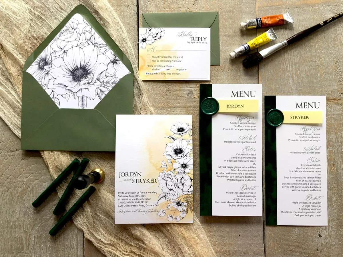 Buttercream Bouquet full suite