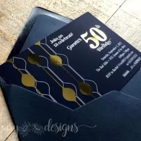 Milestones birthday invites