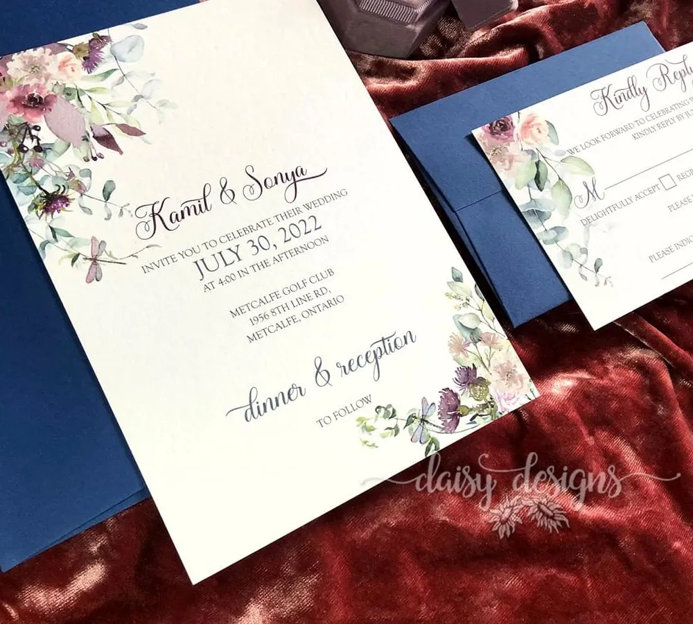 Summer Meadow invite suite