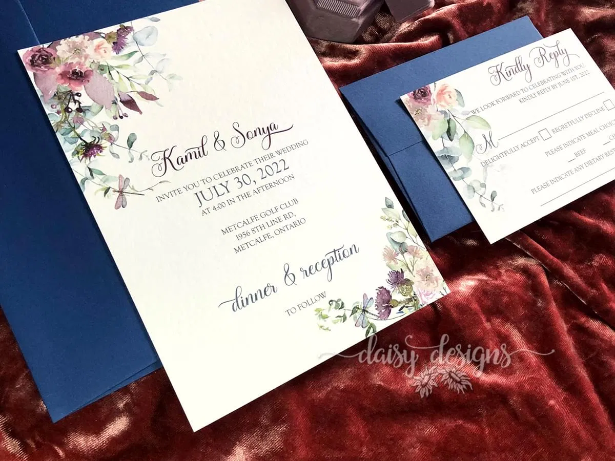 Summer Meadow invite suite