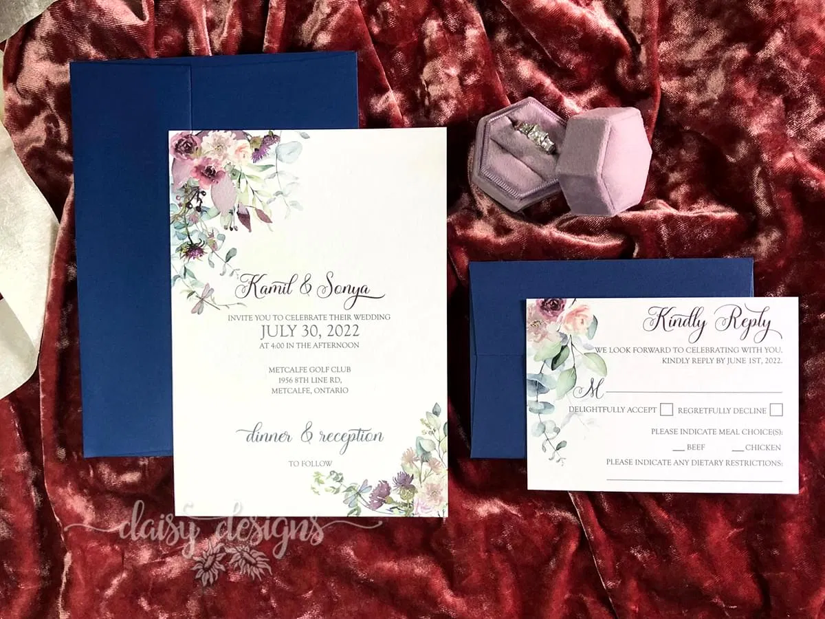 Summer Meadow invite suite