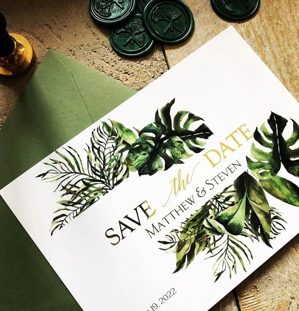 Tropical Utopia Save The Date