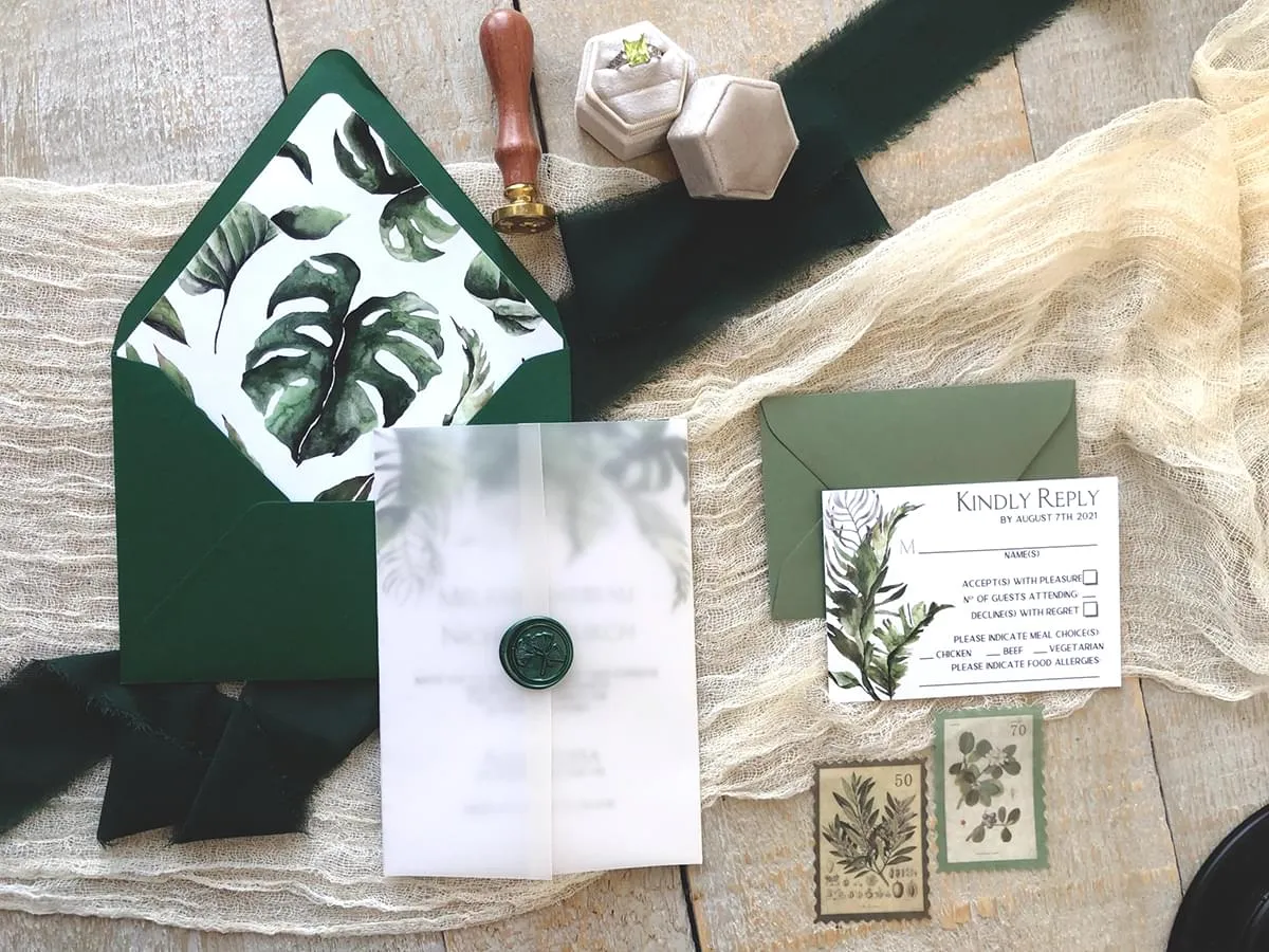 Tropical Utopia suite with velum wrap closed