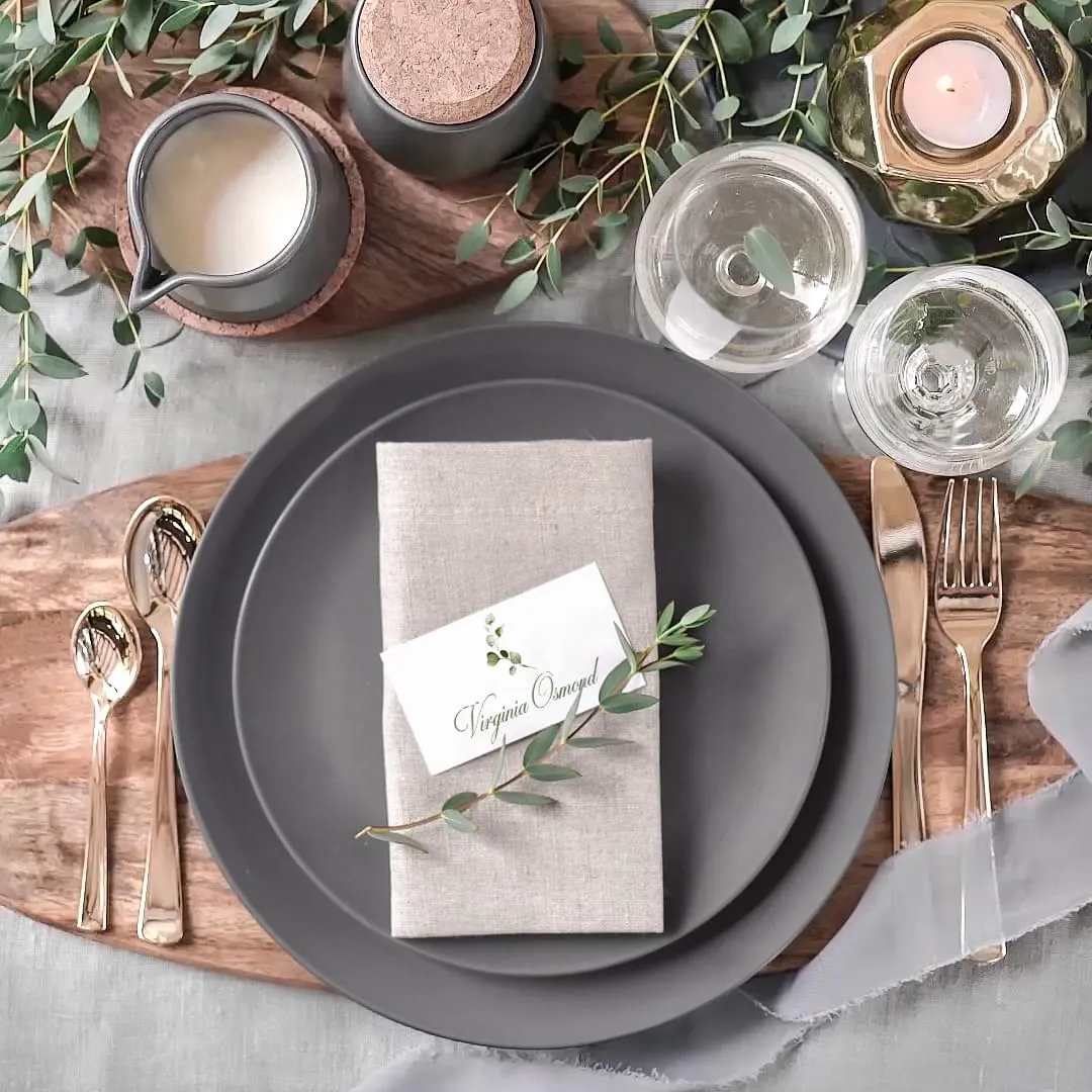 Rustic Place card