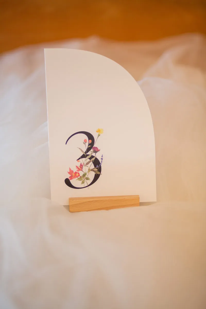 Semi-Arch table number