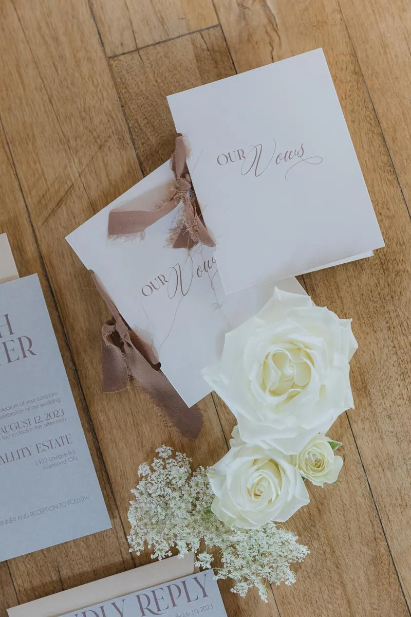 Belini - vows cards